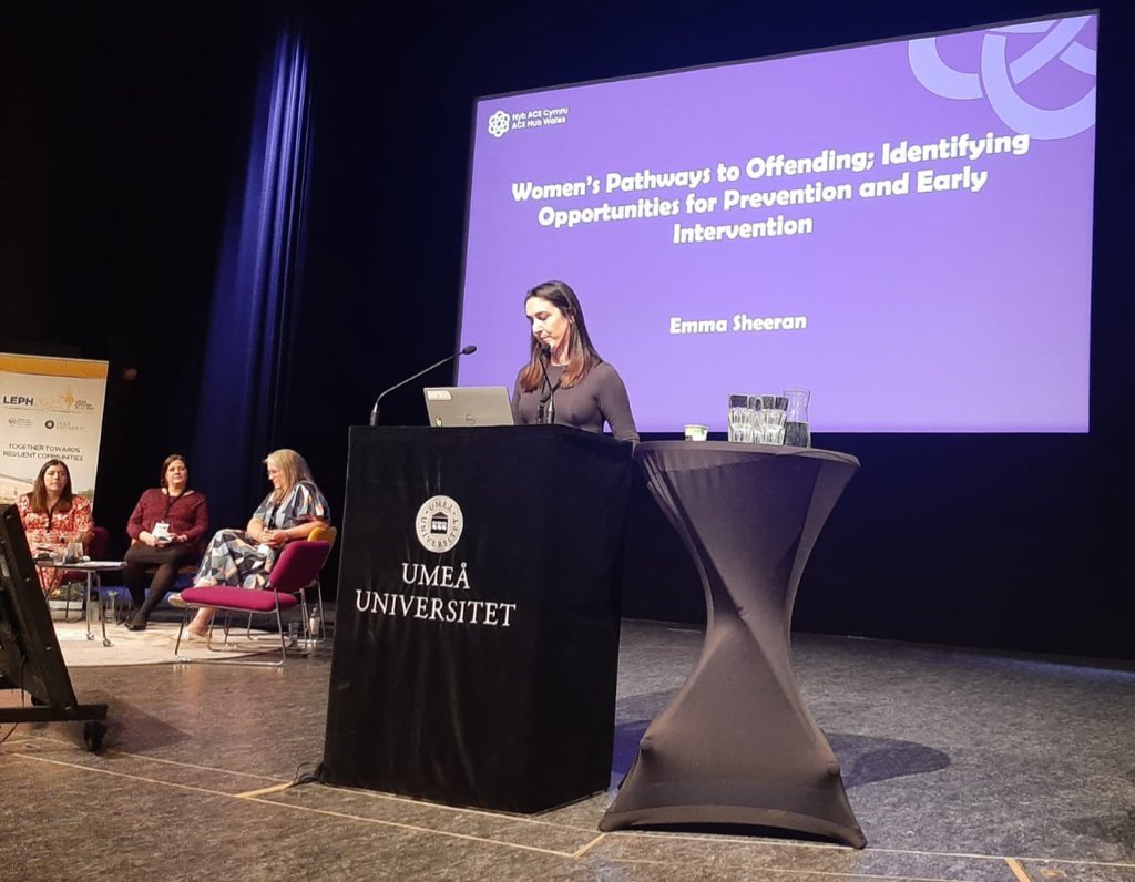 acehubwales's tweet image. 📣Our next presentation @LEPH2023 is on ‘Women’s Pathways to Offending: Identifying Opportunities for Prevention and Early Intervention.’ 

This study investigated women, through engagement, with lived experiences of being on the cusp of entering the criminal justice system.