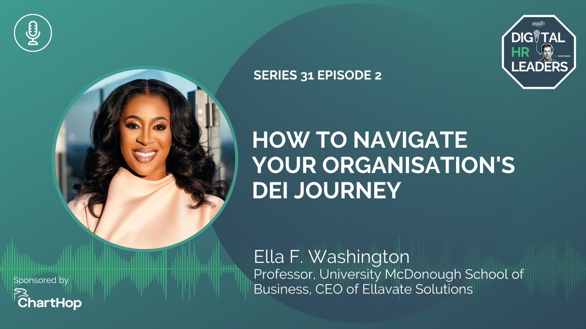David Green (@david_green_uk) on Twitter photo How to Navigate Your Organisation's DEI Journey myhrfuture.com/digital-hr-lea…
<a href="/EllaFWashington/">Dr. Ella F. Washington</a> joins me on this week's episode of the Digital HR Leaders podcast via <a href="/ChartHop/">ChartHop</a> and <a href="/myHRfuture/">myHRfuture</a>
#Diversity #Culture #HR #Leadership #PeopleAnalytics #EmployeeExperience How to Navigate Your Organisation's DEI Journey myhrfuture.com/digital-hr-lea…
<a href="/EllaFWashington/">Dr. Ella F. Washington</a> joins me on this week's episode of the Digital HR Leaders podcast via <a href="/ChartHop/">ChartHop</a> and <a href="/myHRfuture/">myHRfuture</a>
#Diversity #Culture #HR #Leadership #PeopleAnalytics #EmployeeExperience