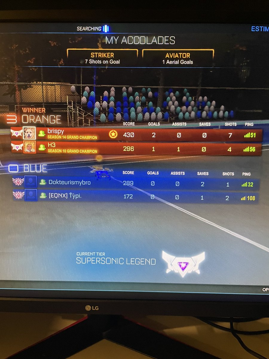 brispyRL's tweet photo. Forgot to post on twitter, but AFTER A 7 YEAR GRIND I FINALLY EARNED AN SSL TAG. Can’t wait to rock it next season 😭 https://t.co/enZGxFOr8g