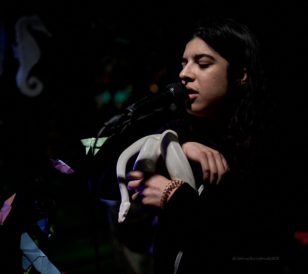 Totally unexpected performance with ghost the snake 🐍