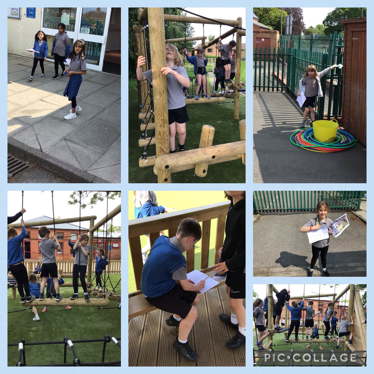 Class 10 thoroughly enjoyed PE yesterday from orienteering to fun on the trim trail.