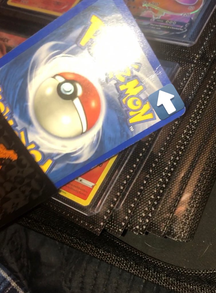 What condition would you rate this card?
Everything about it is clean, holo has no scratches , back has very very minimal white on the edge 
1 problem is it has a wrinkle on the back
You can only see it if the light hits it right AND the wrinkle isn’t on the front