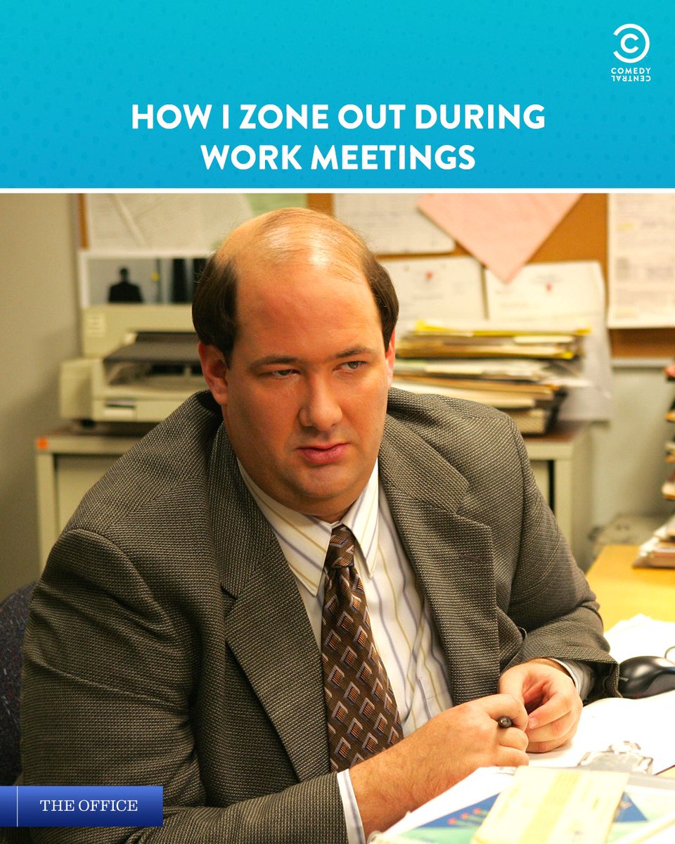 Friendzone? We are out here suffering from meeting-zone 😓

Watch #TheOffice S1-9, 7 PM from Mon-Fri only on #ComedyCentralIndia.

#ComedyCentral #Show #TVShow #Sitcom #Comedy #Funny #Series #Sitcom #Mockumentary #ComedySeries #Humour #DunderMifflin #Kevin #KevinMalone #WorkMemes…