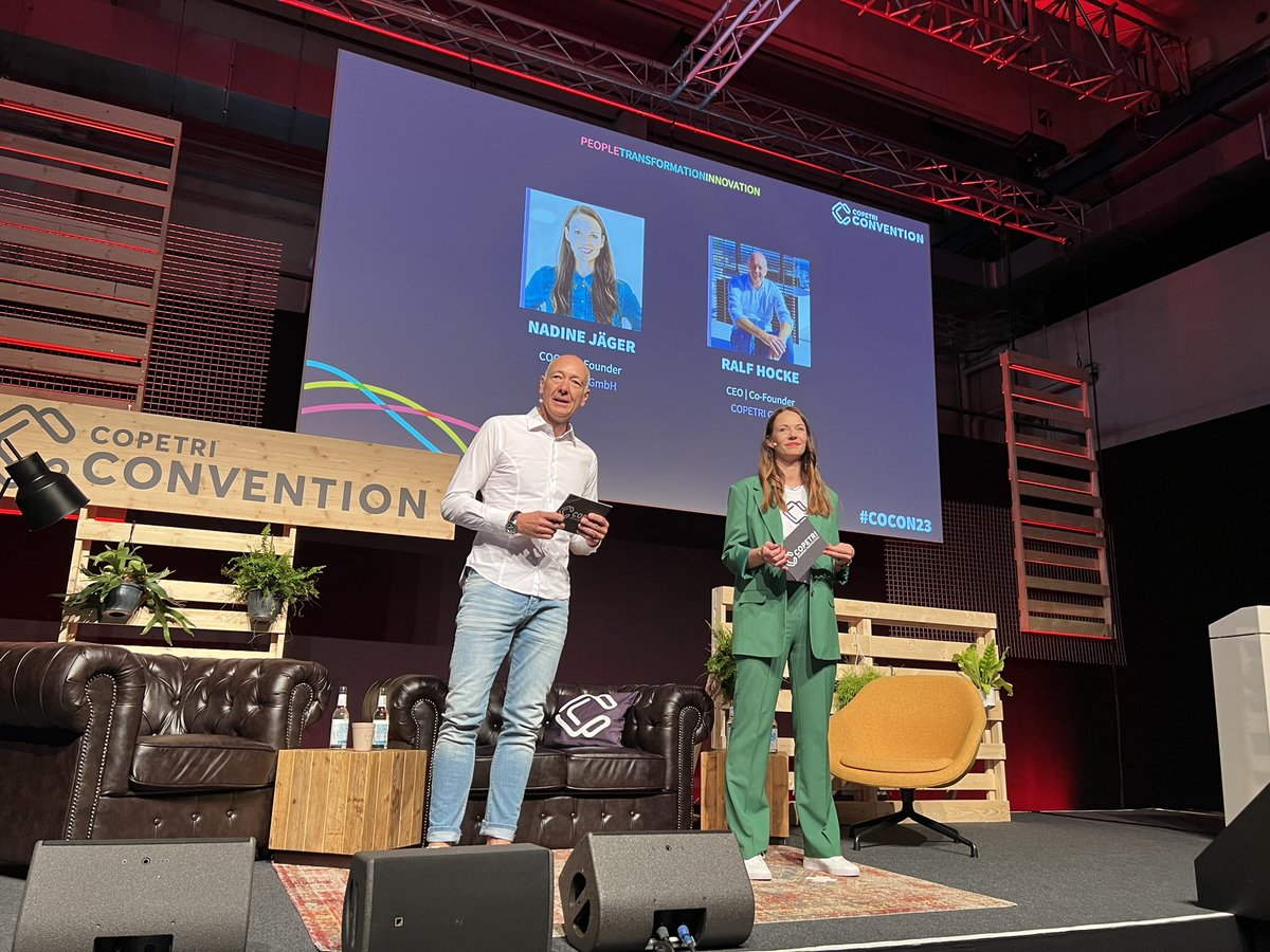 Raus aus der Komfortzone ruft @_Katja_Diehl_ - die richtige Aufforderung, nicht nur in Bezug auf Mobilität neu zu denken, zur Eröffnung der #Cocon23.

<a href="/COPETRI1/">COPETRI</a> hat diesen Raum für Diskussion und Gestaltung geschaffen. Die Community ist gefolgt.