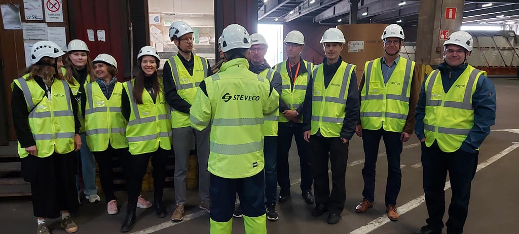 We are participating in the @ADMIRAL_EU  project! In connection with that, the @VTTFinland  group visited our terminals in Kotka. @heikkijaaskela1 was hosting the visit.
#greenlogistics #sustainableportoperation #machinelearning #reduceemission #admiral #EUproject