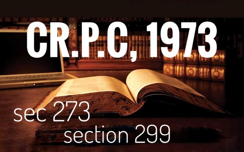 Sec 273 of CrPC that provides evidence be recorded in presence of accused must be r/w Sec.299 CrPC.
299 provides for 2 situations where evidence can be recorded in absence of accused.
1. If he is absconding
2. Where the offender is unknown and offence is punishable with Death/LI.
