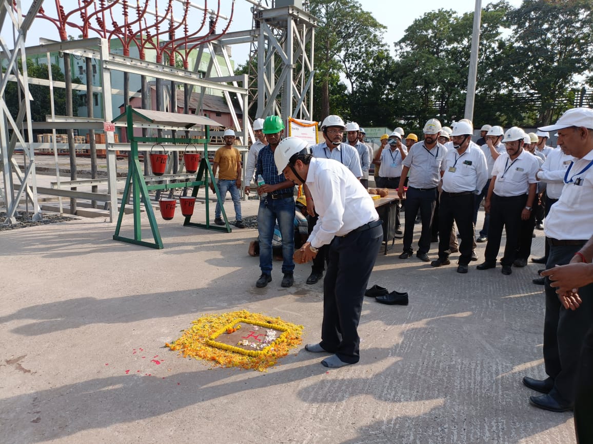 DSPSAIL1's tweet image. Director In-charge (Burnpur &amp;amp; Durgapur Steel Plant) Shri BP Singh inaugurated 220 KV/33KV 80 MVA Transformer MX-7 &amp;amp; 11 KV New Punabad Substation at PMD on 21.05,23 aimed at enhancing power system stability &amp;amp; reliability in 33 KV outdoor Bus of DSP.  @SAILsteel