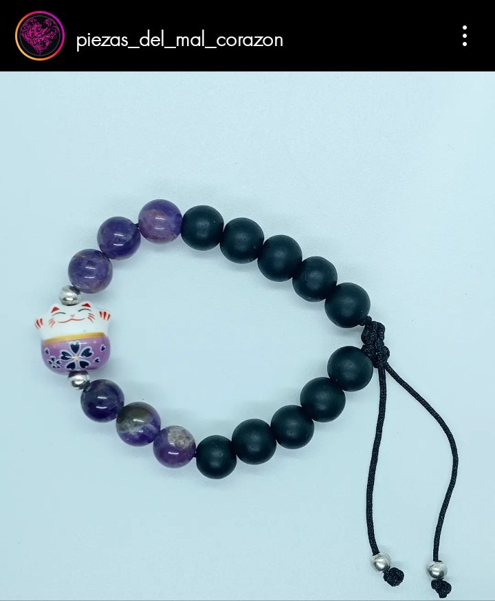 BadHeartMex's tweet photo. #mini #pulsera #customemade
#hechaamedida #amatista #manekineko #obsidiana
#handmadejewelry📿 #volcánica #handmadewithlove♥️ #hechoamanoconamor♥️ #artesanomexicano #piedrasnaturales🍀 #naturalbeads #PiezasDelMalCorazón💜🕉️📿 #madeinMéxico🇲🇽 #hechoenméxico🇲🇽 https://t.co/lCUIxwGU1a
