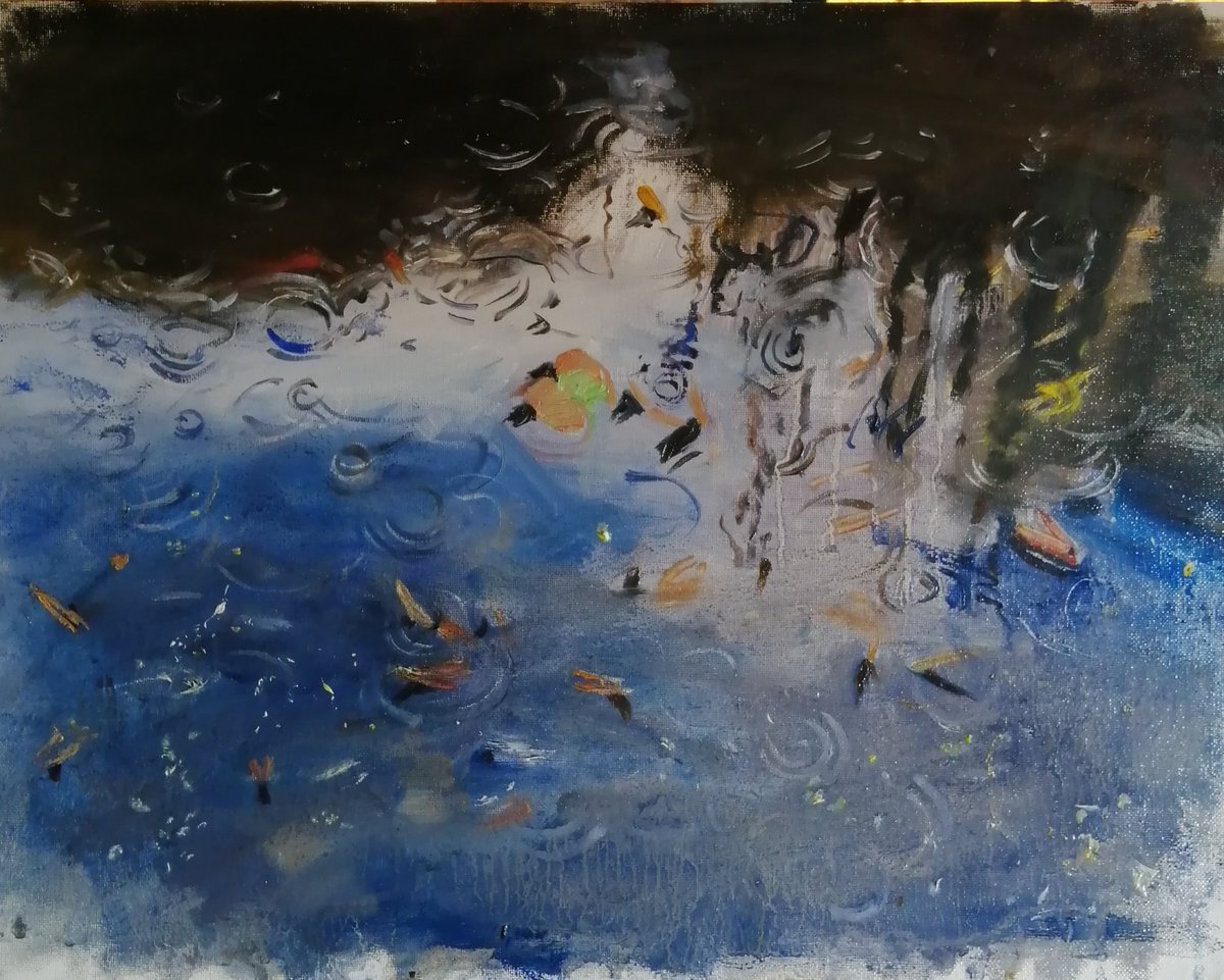 Second prize for '23 raindrops' in the Teravarna 7th International Landscape competition. rosemaryburnartist.com

#artist #artgallery #artcollector #britishart #britishpainting #artcompetition #figurativepainting #landscape #artwork #water #raindrops #contemporarybritishpainter