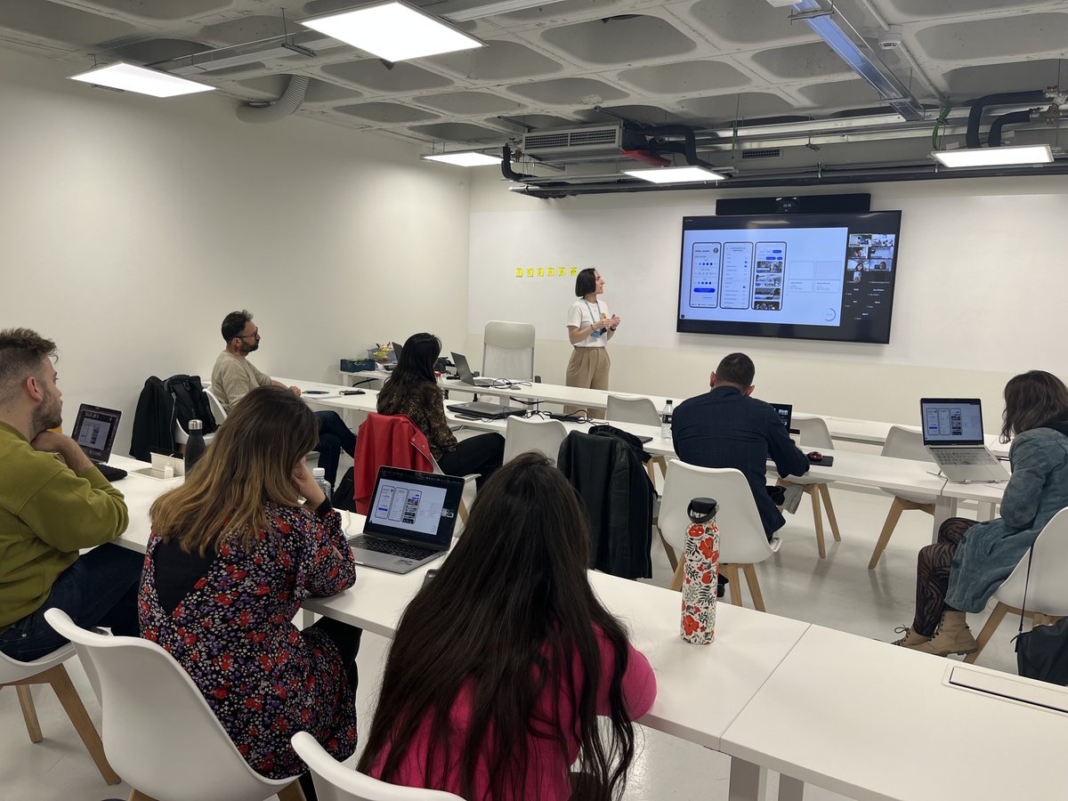 immuneinstitute's tweet image. Presentaciones de proyectos finales de nuestros chicos del Bootcamp en Diseño UX/UI, ¡Enhorabuena a todos! 💃

Gracias a Raúl Marín Calleja por el excelente trabajo como director del Bootcamp de Diseño UX/UI. 💪🚀

#ChangeTheCourse #diseño #UX #UI #creatividad #TalentoTech