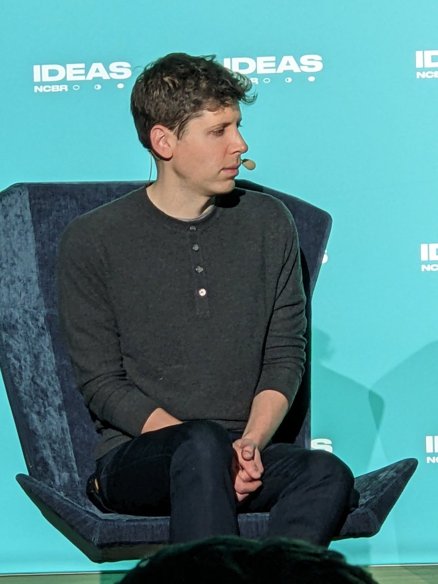 "I don't know what Poland 🇵🇱 does to create such an amazing engineering talent" says <a href="/sama/">Sam Altman</a> in Warsaw today.