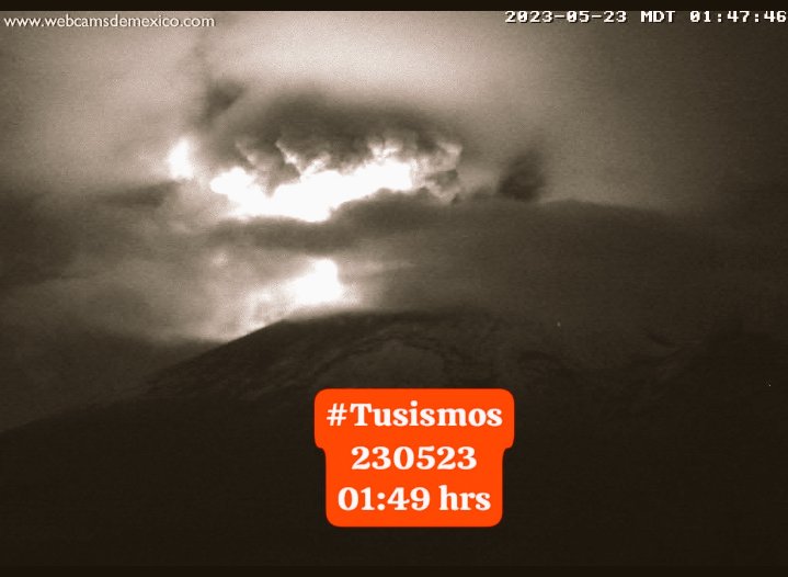 #Tusismos
220523
#Volcán #sismogramas  por días y días alterados en #popocatépetl en este momento con material incandescente., explosión y tremor continuo
Esto mismo observé en #Volcánlapalma y sabemos lo q ocurrió,
 inminente.
#Comparte
#Sigueme
#DaRT