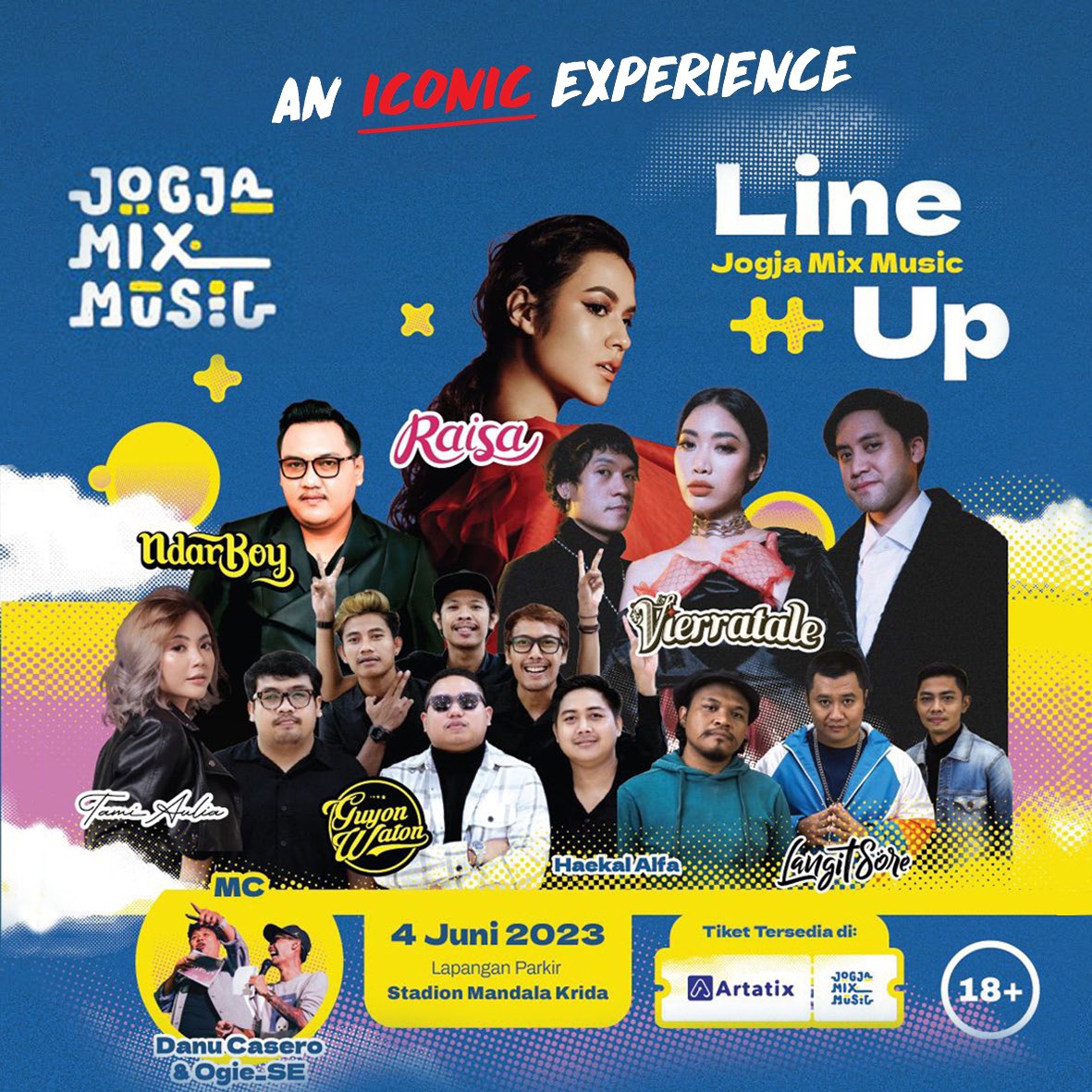 allyoucanart's tweet image. AN ICONIC EXPERIENCE x JOGJA MIX MUSIC

Minggu, 4 Juni 2023
Di Mandala Krida
Mulai 15.00

So, segera amankan tiketmu dan kita berjumpa disana!

Mari migunani dengan menyebarkan kabar baik ini.

Dan coba deh mention temenmu yg mau diajak berkeceriaan, gas!🍻

#allyoucanart