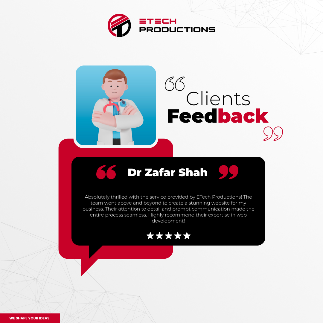 etechpro_'s tweet image. Ready to take your online presence to the next level? Contact us today for a free consultation and let&apos;s discuss how we can make your digital dreams a reality. Your success is our priority!
#HappyCustomers #ClientReview #WebDevelopmentExperts #DigitalSuccess #WebsiteDesign