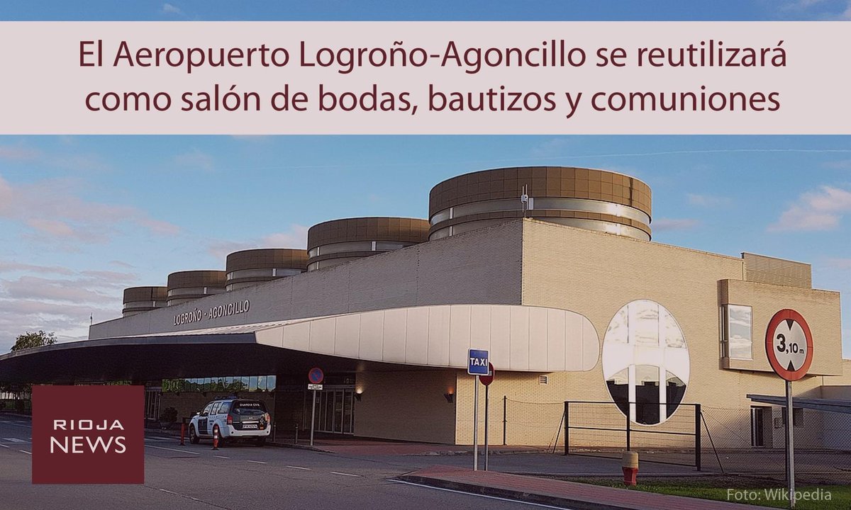 Nuevo restaurante de bodas en La Rioja. 

Se tendrá que realizar pruebas de alcoholemia antes de embarcar por si te vienes arriba y te metes en un vuelo a BurkinaFaso

#Riojanews