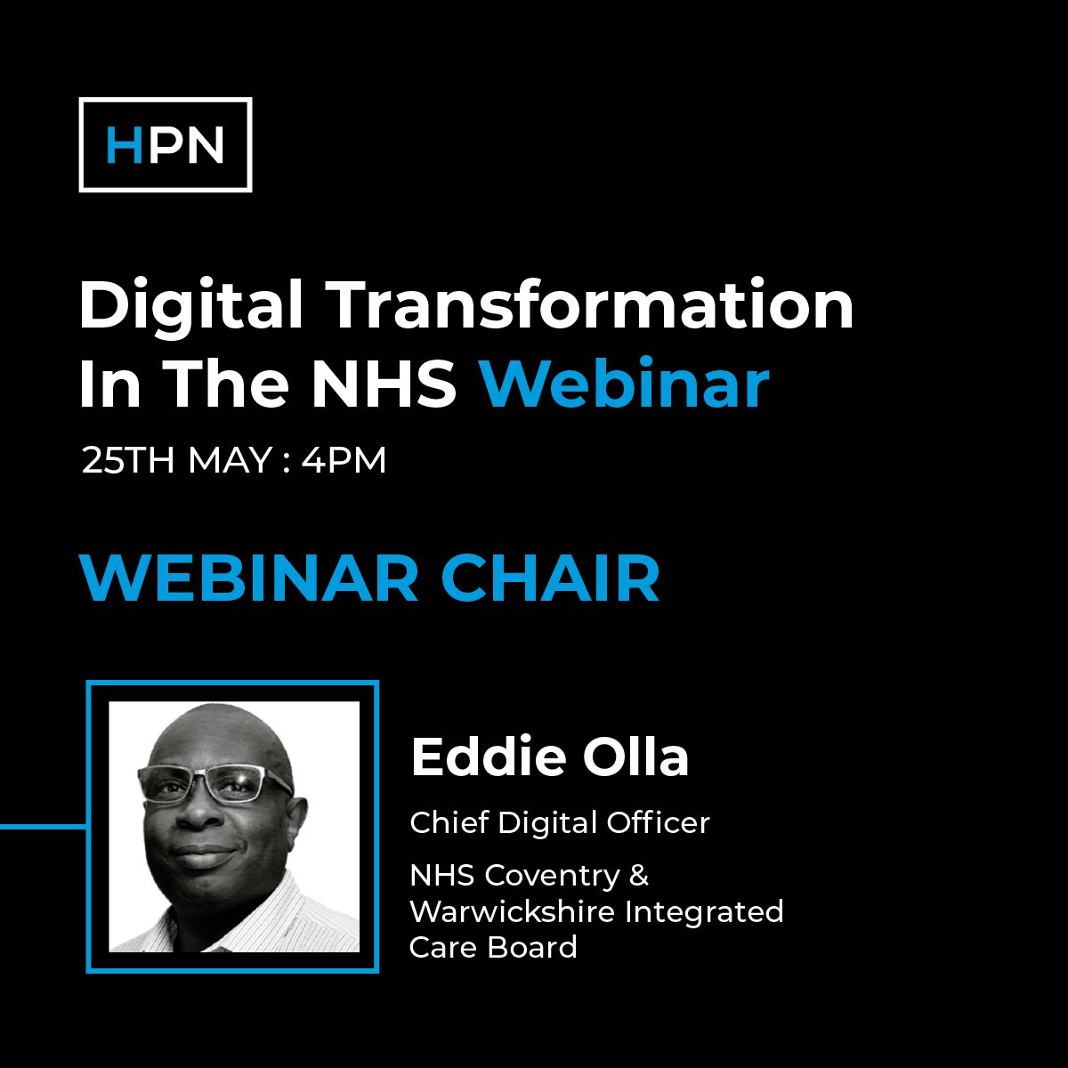 Healthcare Partnership Network USA (HPN USA) (@hpn_usa) on Twitter photo WEBINAR ANNOUNCEMENT ๐ฅ
๐ญ In-depth insight
๐ก Practical solutions
๐ Digital transformation
Join <a href="/eddieolla/">Eddie Olla</a> as he chairs the first event in our NEW, focused webinar series.
Get a taste of what we do!๐ฅ
๐ 25th May: 4pm
๐ Register today: lnkd.in/ekRbtm9x WEBINAR ANNOUNCEMENT ๐ฅ
๐ญ In-depth insight
๐ก Practical solutions
๐ Digital transformation
Join <a href="/eddieolla/">Eddie Olla</a> as he chairs the first event in our NEW, focused webinar series.
Get a taste of what we do!๐ฅ
๐ 25th May: 4pm
๐ Register today: lnkd.in/ekRbtm9x