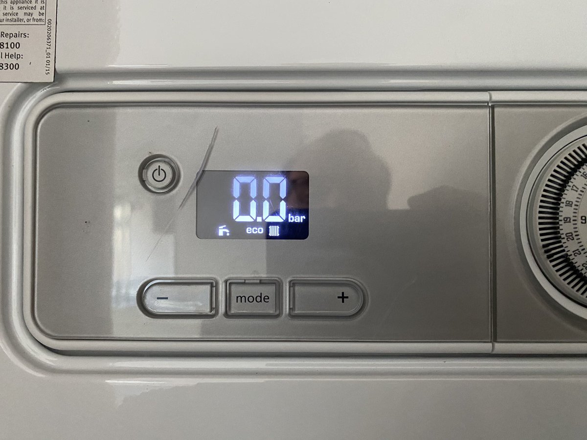 Alan in Belfast (Alan Meban) on Twitter "If your gas boiler reports zero pressure, (flashing 0.