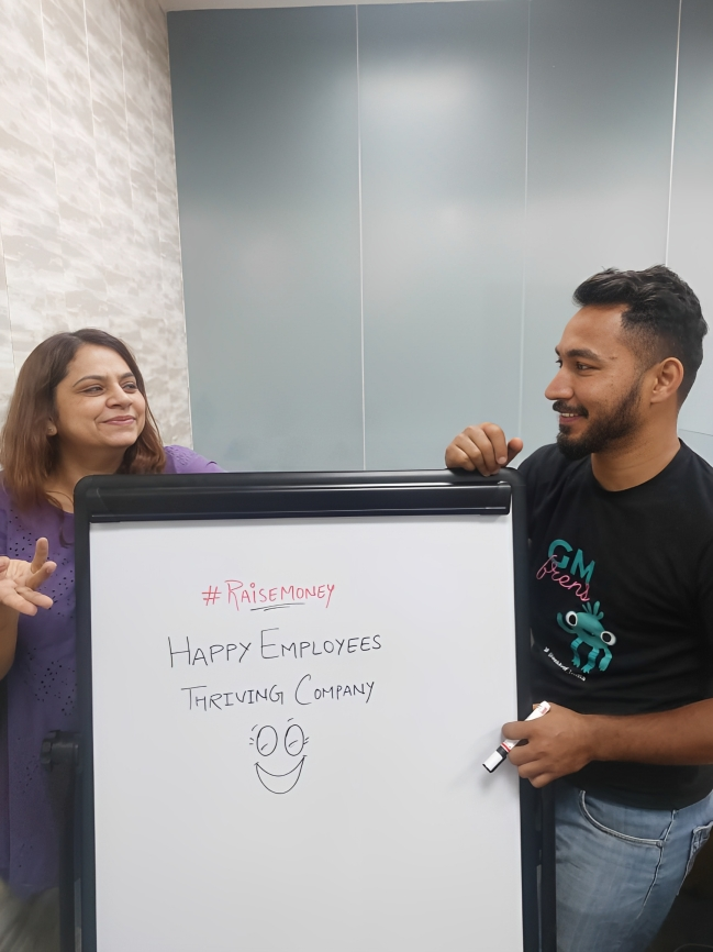 Smiles, Success, and Satisfaction: The Mark of Happy Employees🤞

#raisemoney #teambuilding #healthyenvironment #teameffort #happyemployees #sundayvibes