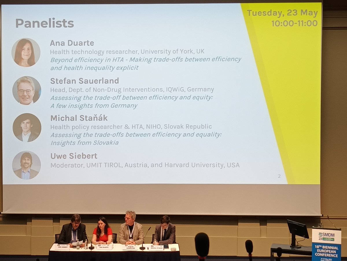 Prof Hilary Bekker (PhD) (@bekkerhilary) on Twitter photo Impressive panel-led discussion on innovating comprehensive health technology assessment <a href="/socmdm/">Society for Medical Decision Making (SMDM)</a> #ESMDM23 Impressive panel-led discussion on innovating comprehensive health technology assessment <a href="/socmdm/">Society for Medical Decision Making (SMDM)</a> #ESMDM23