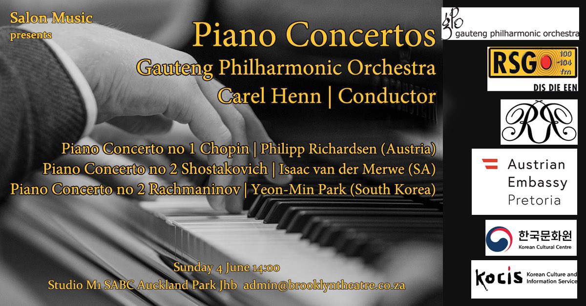 So proud of this huge project which we have engineered with the GPO for 2023! And this is only Part 1. The 2nd project featuring 4 Piano Concertos will launch in September. #pianoconcerto #romantic #rachmaninov #Shostakovich #chopin #piano #orchestra #classics #conductor