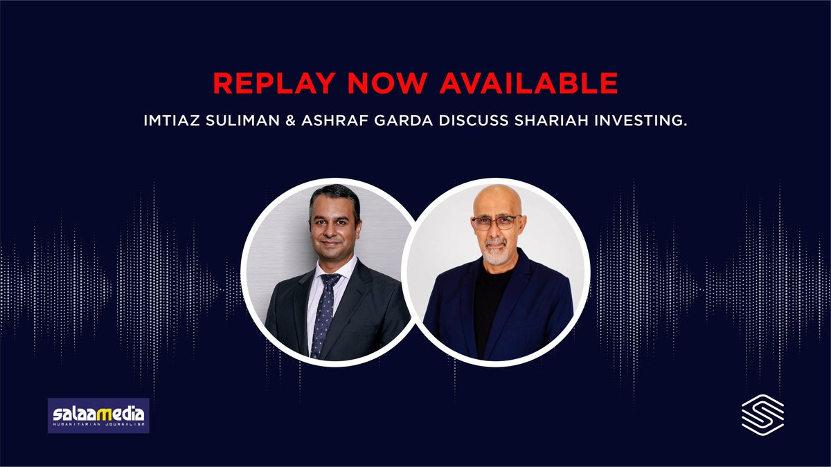Sentio Director/Portfolio Manager Imtiaz Suliman recently sat down with @AshrafGarda from @salaamedia to discuss Shari’ah investing. on.soundcloud.com/ybJfC #shariahinvestment #shariahlaw #shariahinvesting #shariah #sociallyresponsibleinvesting