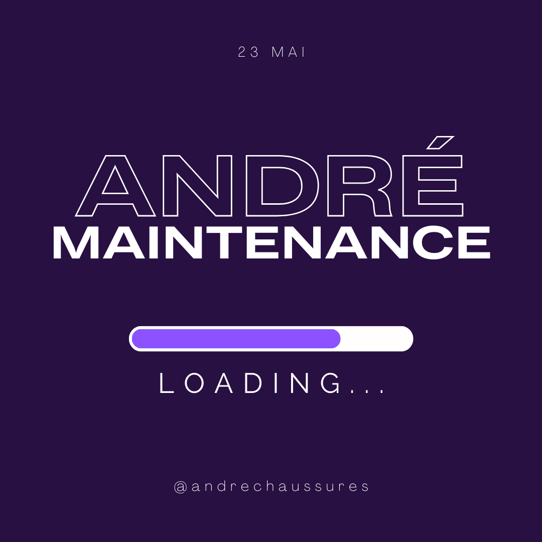 👋 Salut les amis ! Ne vous inquiétez pas, ce n'est que temporaire ! L'équipe André travaille dur pour améliorer notre expérience en ligne et nous offrir encore plus de styles incroyables. Nous vous tiendrons très vite au courant.⁣
⁣
#andrechaussure #jeportedesandre