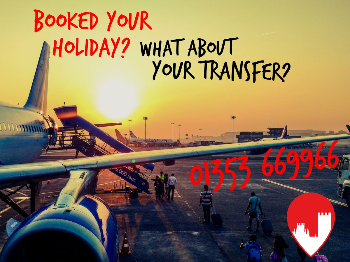 Allow your holiday to start the moment you leave your house.🌞

Sit back, relax and let us get you to the airport safely and on time. 🛫

📞 01353 669966