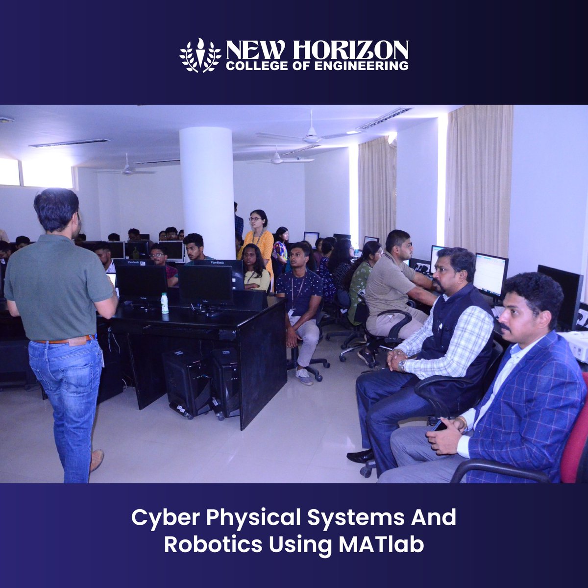 NHCEOfficial's tweet photo. The Department of Computer Engineering organized one day workshop on “Cyber Physical Systems and Robotics” on 17th May 2023.

#newhorizoncollegeofengineering #nhce #computerengineering #Robotics #cybersystems #workshop https://t.co/esp8Vbn2fD