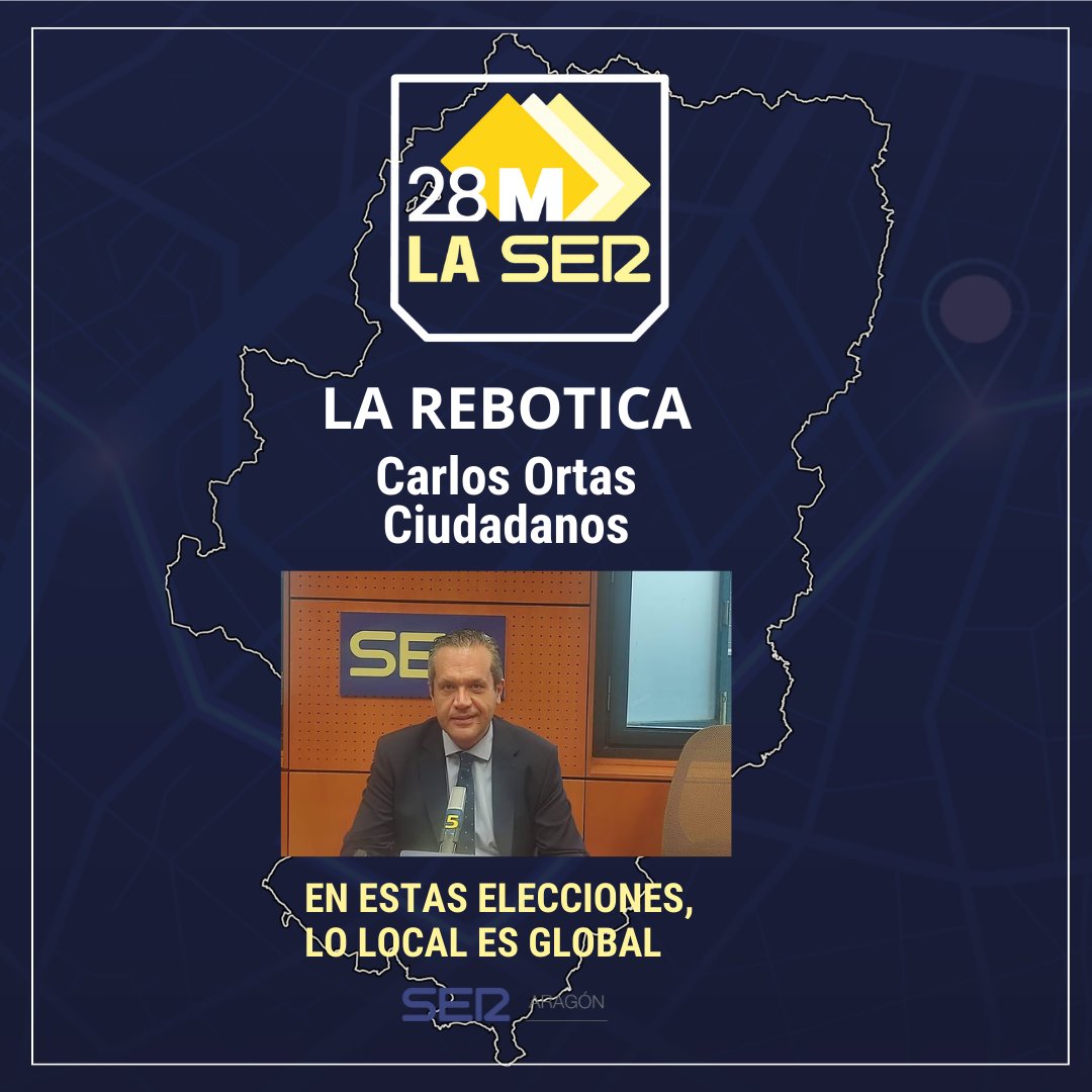 🎙<a href="/CarlosOrtas/">Carlos Ortas</a>: "Es importante y necesario para los aragoneses que haya un partido que pueda modular los extremos" Conoce toda la información en Radio Zaragoza 📷
<a href="/Cs_Aragon/">Ciudadanos Aragón</a> 
cadenaser.com/aragon/2023/05…