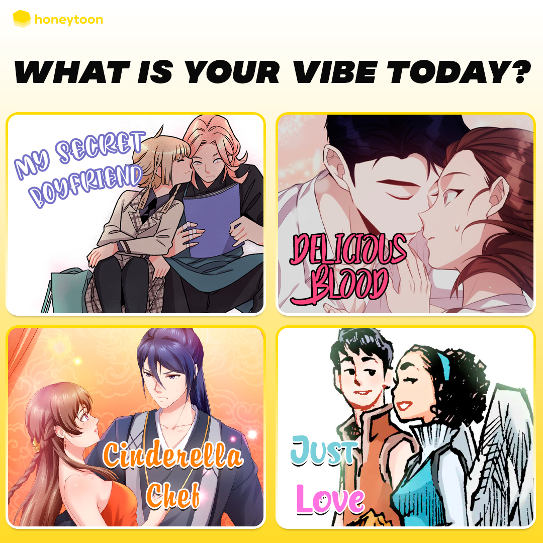 Honeytoon on Twitter: "What kind of vibe are you experiencing today