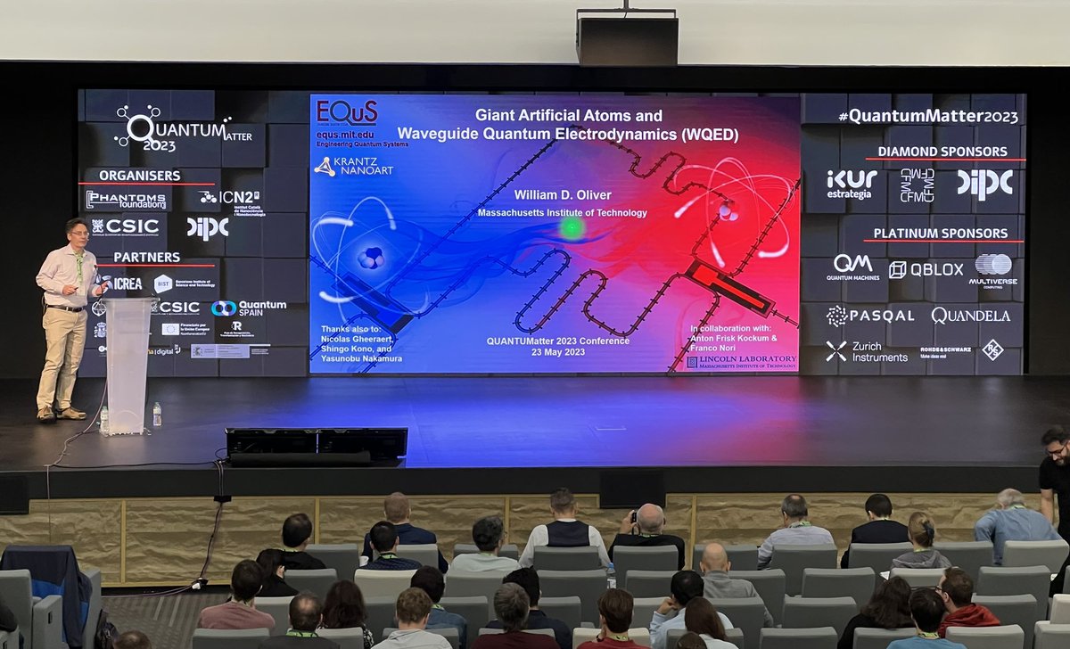 Pedram Roushan (@pedramroushan) on Twitter photo First Daniel Loss now <a href="/oliver_mit/">William Oliver</a>. Things very quickly are getting serious here in Madrid <a href="/QuantumConf/">QUANTUM MATTER CONFERENCE</a> First Daniel Loss now <a href="/oliver_mit/">William Oliver</a>. Things very quickly are getting serious here in Madrid <a href="/QuantumConf/">QUANTUM MATTER CONFERENCE</a>