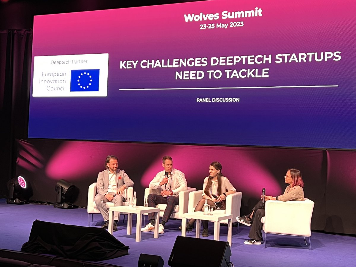 aga_chlad's tweet photo. Are you a #deeptech start-up needing a helping hand? The @EUeic is here to take the risk, help you with funding and much more. 
Join us at our stand at #WolvesSummit or check our website https://t.co/rPMI45O51B https://t.co/1ntJloFTRL