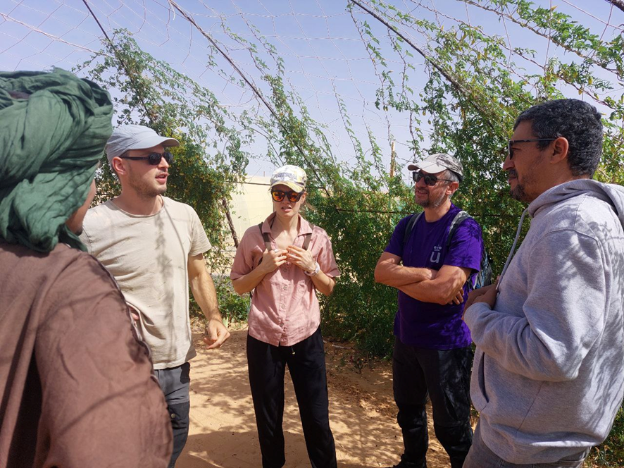 photonersURJC's tweet photo. …and also in research on innovative aquaponic solutions. Taleb Brahim, Director of Agriculture of RASD, dedicates his free time to his Almagad agricultural research centre, where he develops novel hydroponics, aquaponics and even sandponics! concepts adapted to Sahara desert. https://t.co/XTzDK95OL9