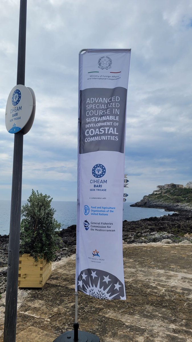 The #GFCM took part this week in @CIHEAM course on Sustainable Development of Coastal Communities in #Tricase, sharing technical expertise on international/regional strategies & action plans to promote best practices & activities of GFCM Members❗️