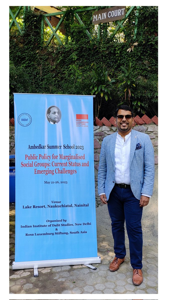 I will be talking about the past and present of #publicpolicy in India at the #Ambedkar Summer School organised by the Indian Institute of #Dalit Studies and Rosa Luxembourg Stiftung, South Asia. 

@RLSSouthAsia