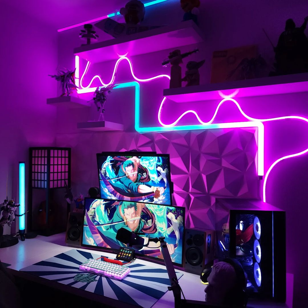 Sutefoto's tweet photo. Back with that SutefotoTP25 RGB Tube Lighting ! This TP-25 RGB Lighting  desk  set up wallpaper is sooooo gooood📷  

Use Amazon link or visit：https://t.co/EahuZEybNr 

#Sutefoto #RGB #Lightpainting #setupupgrade #dreamsetup #dreamdesk https://t.co/JMrhIcXEQB