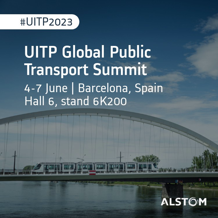 The countdown has started!  We will be happy to welcome you to our booth at <a href="/uitpsummit/">UITP Summit 2023</a> in less than 2 weeks. Join #TeamAlstom from June 4 to 7 in Barcelona, Spain​!

More info: ow.ly/owJa50Ou217

#UITP2023 #MobilityByNature ow.ly/s6Ez50OtlfU