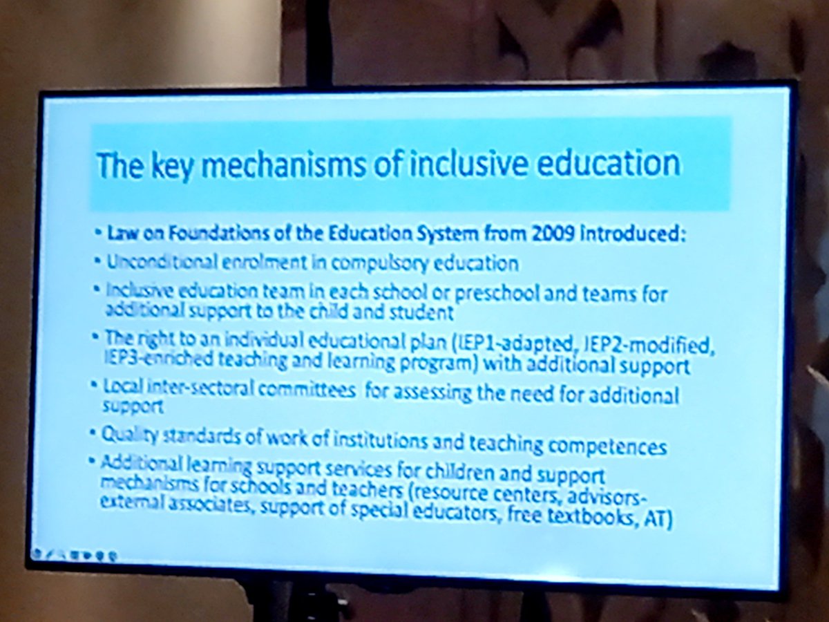 SebastienMounie's tweet image. Avec @BryonIsabelle en Serbie pour l&apos;European agency for special needs and #inclusiveeducation. Comparer partager,apprendre des autres systèmes éducatifs européens. Des valeurs, des leviers communs #universaldesign learning, local intersectoral committees,...Ce matin la Serbie⤵️