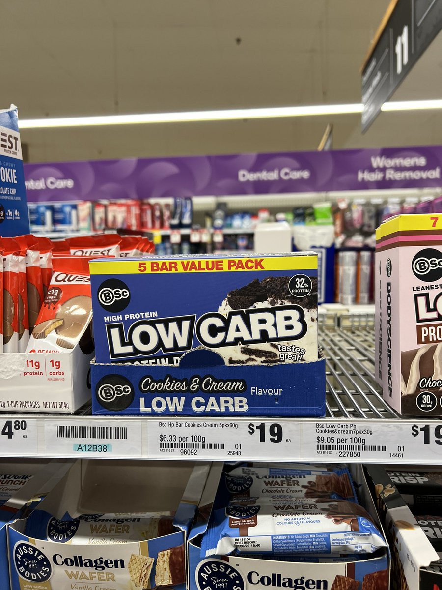 Up from $15 to $19 in a week. Nearly 30% increase. Ridiculous <a href="/bodyscience/">Body Science</a> <a href="/woolworths/">Woolworths</a>