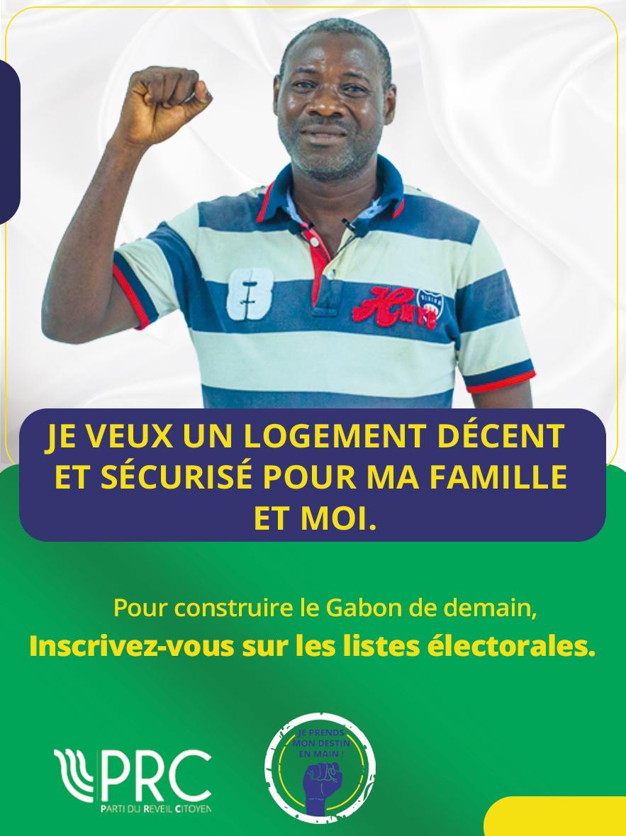#Gabon2023 Gabonais, Gabonaises, bientôt l'élection présidentielle ! Nous avons tous une raison de vouloir que la situation évolue, nous avons tous une raison d'exprimer notre opinion. N'oubliez pas de vous inscrire sur les listes électorales !