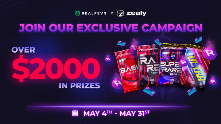 jrsousa316's tweet photo. @NukroinnnNFT OVER $2000 IN PRIZES: JOIN @realfevr COMPETITION! 🏆

👉 https://t.co/Hluf32wqvw

Win $FEVR tokens, NFT packs and game tickets!

#nfts #nftcommunity #giveaway https://t.co/flMJRGLhCp