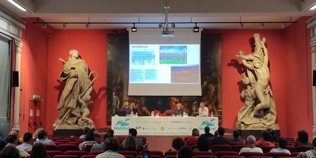 🌍 El Congrés Internacional de Meteorologia i Climatologia de la Mediterrània <a href="/MetMed_/">MetMed</a> celebra la 9a edició aquesta setmana a Gènova (Itàlia).  
El Servei Meteorològic de Catalunya hi participa amb dues contribucions científiques 👇