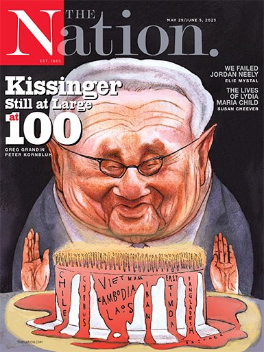 MariosKaratzias's tweet photo. Henry Kissinger, War Criminal—Still at Large at 100 ❗️
#Cyprus, #Vietnam, #Chile, #Laos, #Cambodia, #Iran, #EastTimor, #Bangladesh…On the magazine cover a cake dripping of blood 🩸from countries in which he had a hand with mass murder of innocents, “celebrates” Kissinger’s upcoming 100th birthday
We know a great deal about the crimes he committed while in office. But we know little about his four decades with Kissinger Associates
Excellent piece by @GregGrandin in @thenation
My country #Cyprus is one of these victims when he encouraged/ facilitated its bloody invasion and partly occupation by Turkey in 1974!
We call him “Killinger “
💥 No ICC for him ? 😡
https://t.co/5BieAAW8Qj