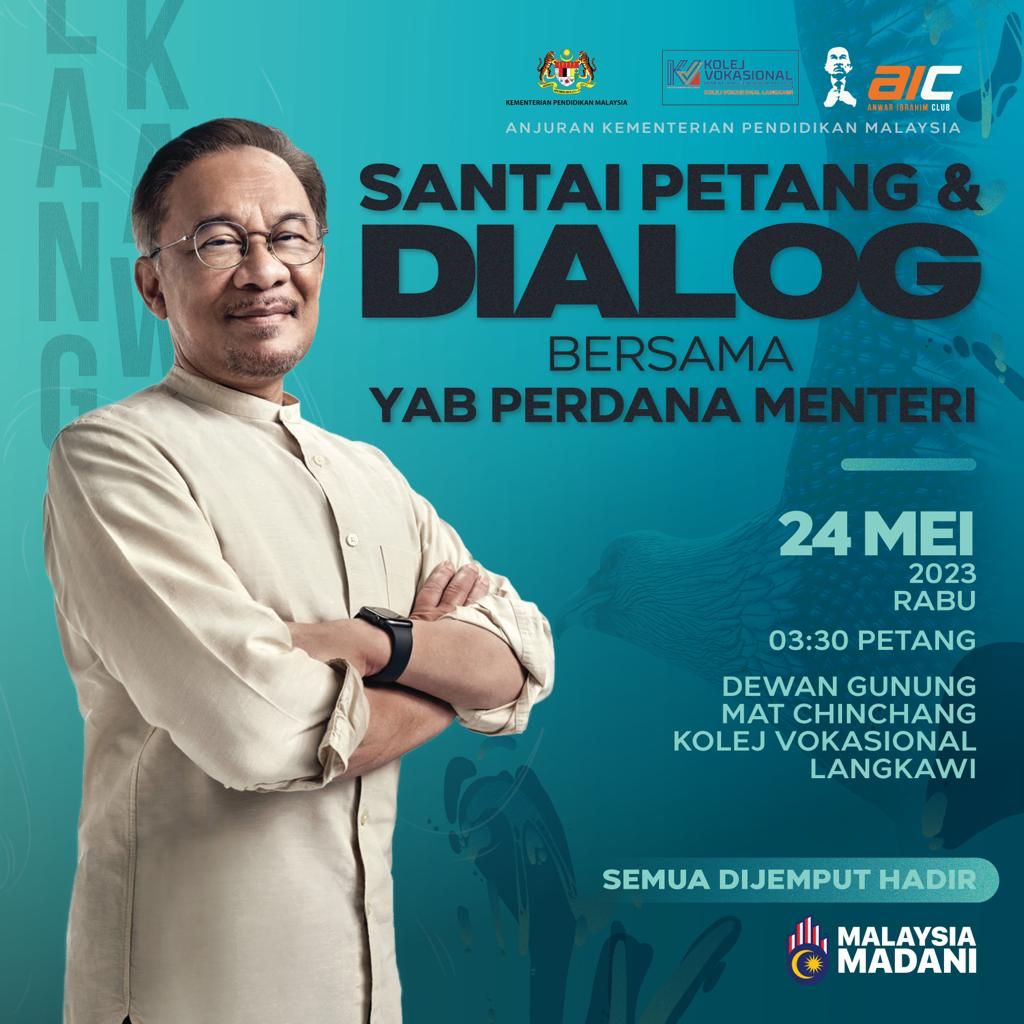 InsyaAllah esok saya akan mengadakan sesi dialog bersama anak-anak muda Kedah khususnya di Langkawi.

#MalaysiaMADANI