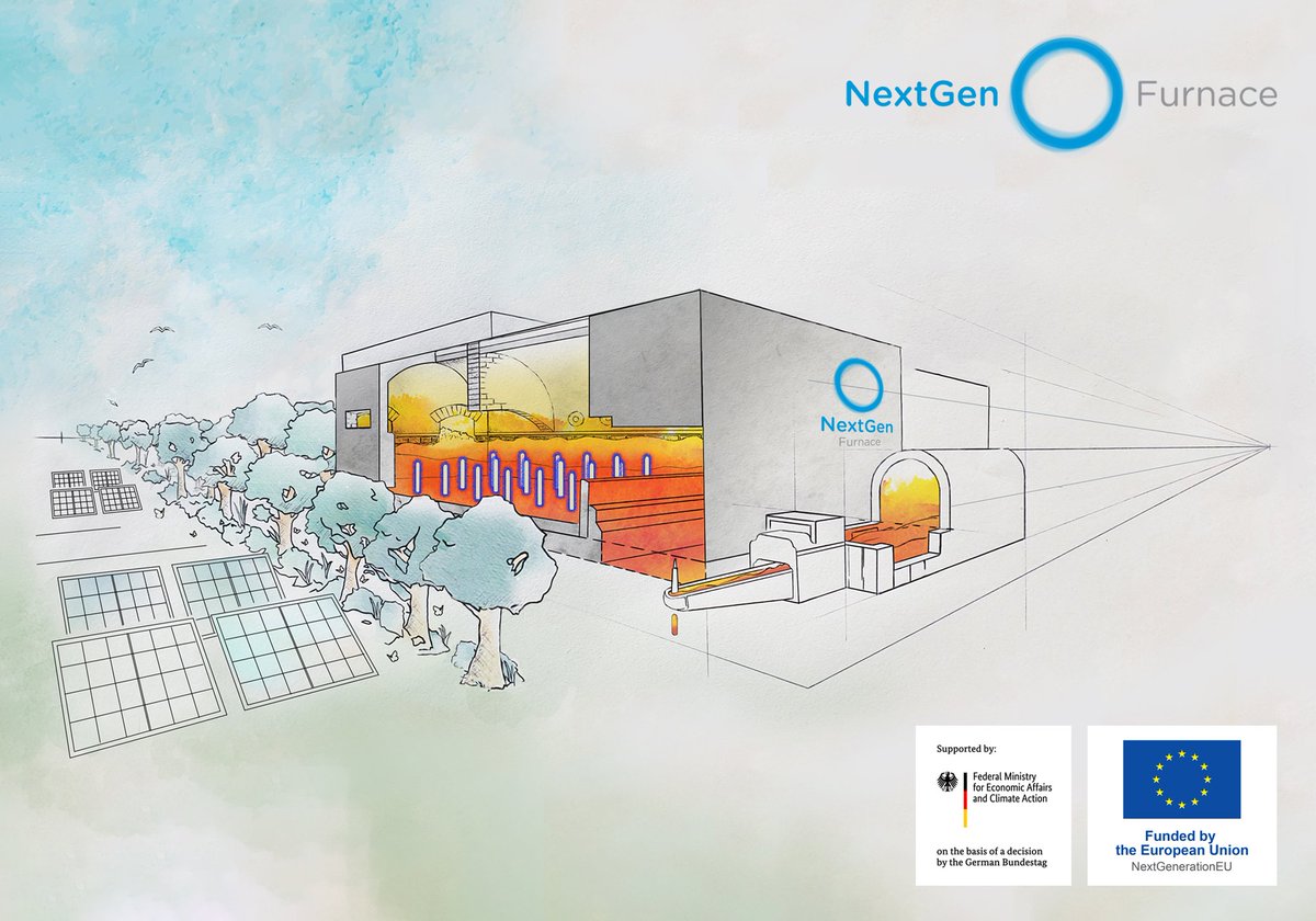 ArdaghGlass's tweet image. We are excited to announce that we recently began construction of our breakthrough NextGen Furnace in #Germany.  Using hybrid melting technology will lead to a reduction in CO2 emissions - by as much as 60% in the furnace - a key step on our journey to decarbonisation. @BMWK