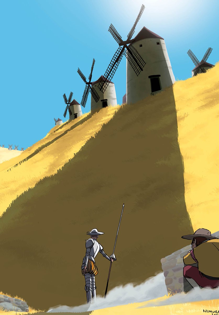 JaviertPrado's tweet photo. El artista @ken_niimura expone en la embajada española de Tokio "Lo mejor del Siglo de Oro", una galería de ilustraciones inspiradas por los grandes clásicos de la literatura española. Don Quijote, Fuenteovejuna, La Celestina, El Diablo Cojuelo, La vida es sueño... ¡Maravilla! 👇 https://t.co/GSFXs42IBt