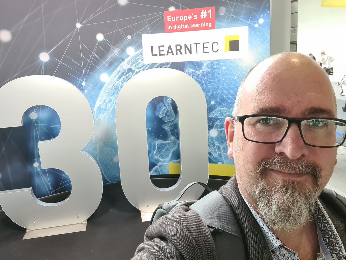 Dunkelwelt's tweet image. Angekommen. Erstmal orientieren  😁 #LEARNTEC30