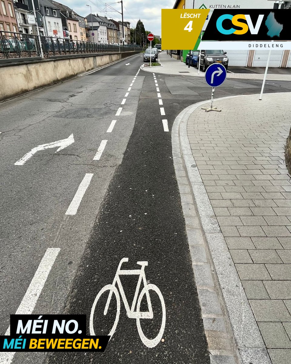 CSVDiddeleng's tweet photo. CRITICAL MASS
Och wann vun der Majoritéit keen derbei war, hei eise Message : Mir brauchen e kloert Verkéierskonzept fir Diddeleng ! Strëcher eleng um Buedem gin nëtt duer...

🔵MÉI NO. MÉI DIDDELENG.
🟡MÉI NO. MÉI BEWEEEN.
⚪️LESCHT 4 https://t.co/RoPUnOEtUO