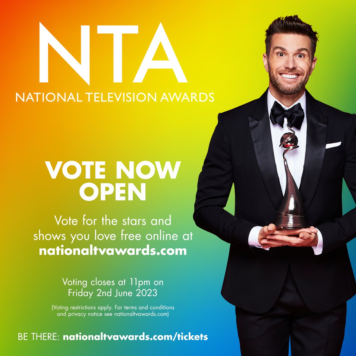 It is finally here! Voting has now opened for the 2023 NTA longlist of contenders.. Click here bit.ly/VOTENOW23 to cast your votes!