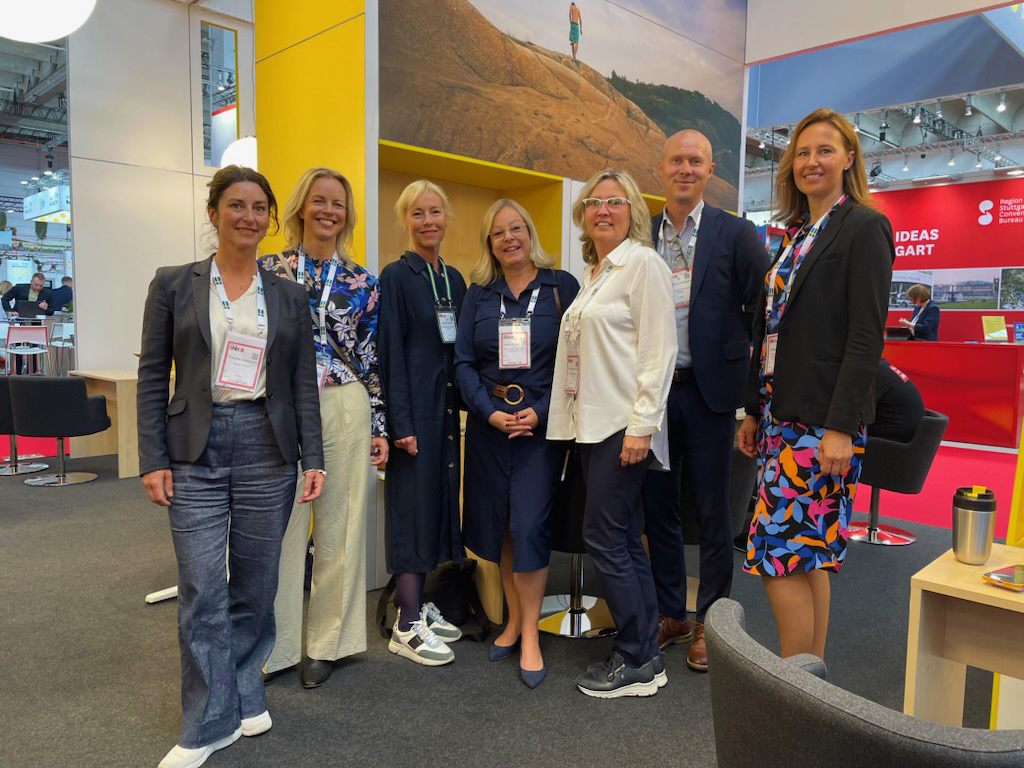 Gothenburg is ready at <a href="/IMEX/">JG Kim</a> Frankfurt! Come and visit us in the Swedish stand F200. We can’t wait to inspire you to #sustainable meetings that create impact.
#IMEX23 #Gothenburg #meetingprofs #MeetInGothenburg